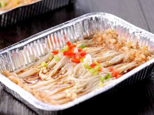 徽州锡纸烤金针菇